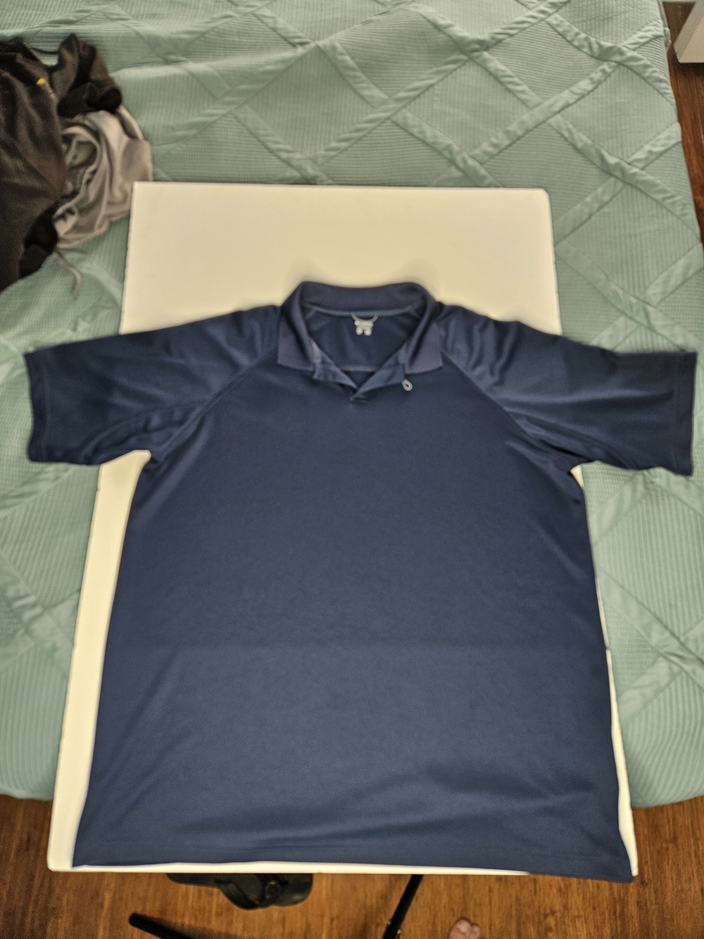Men's Columbia Navy Polo Shirt - Classic Performance. Size XXL